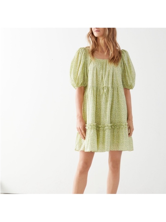 & Other Stories Dresses & Skirts - & Other Stories Ditsy Floral Puff Sleeve Mini Dress